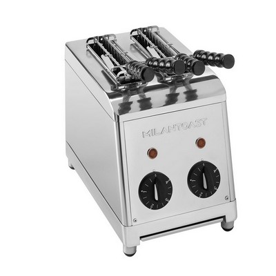 MILANTOAST Toaster 2 Zangen INOX 220-240 V 50/60 Hz 1,37 kW